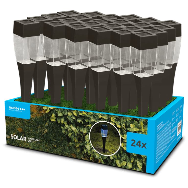 Modee solárne svietidlo GS011 zapichovacie 38cm 1ks