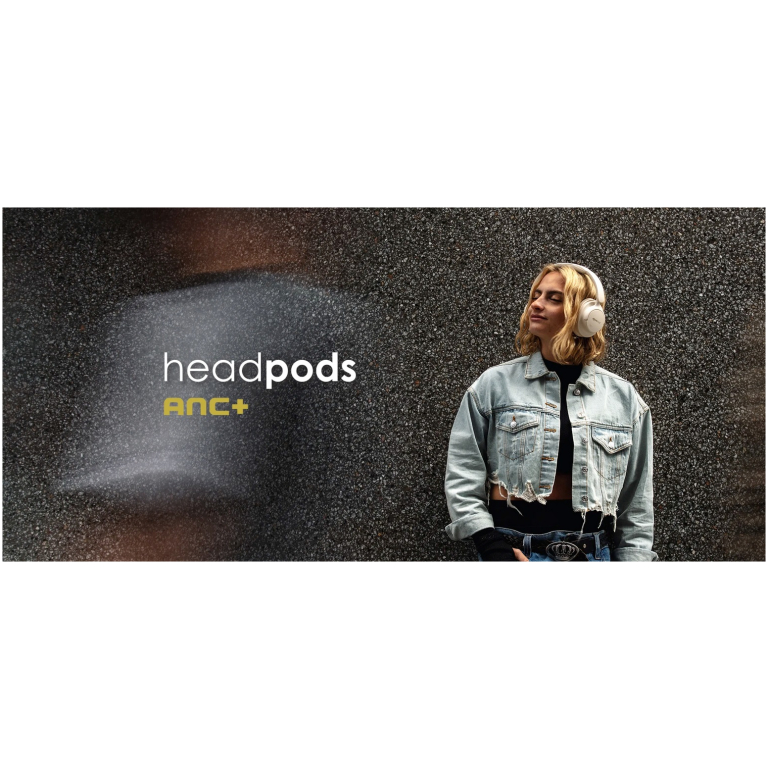 BOOMPODS ANC+ bezdrôtové slúchadlá sand