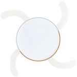 Modee LED stropné svietidlo s ventilátorom CL3CCT F3W 33W 4600lumenov D500mm