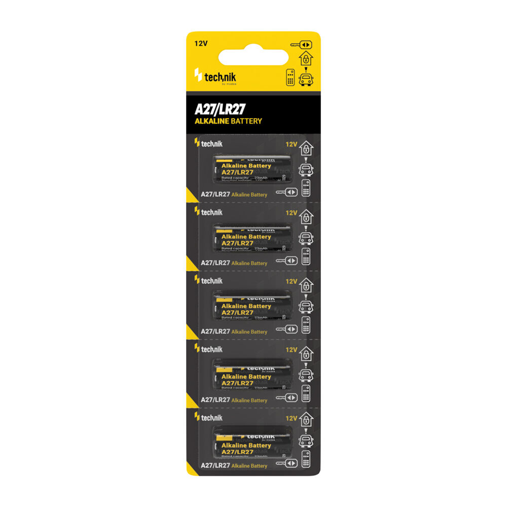Technik alkalická batéria V27A 12V 5ks 1 Technik alkalická batéria V27A 12V 5ks