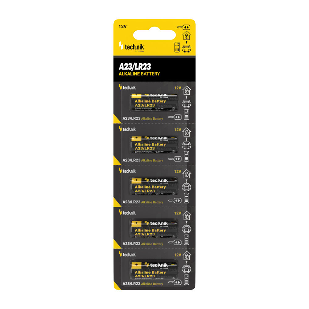 Technik alkalická batéria V23GA 12V 5ks 1 Technik alkalická batéria V23GA 12V 5ks