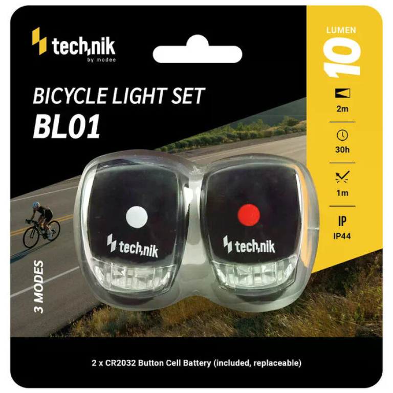 Technik BL01 svetlo na bicykel (predné a zadné)