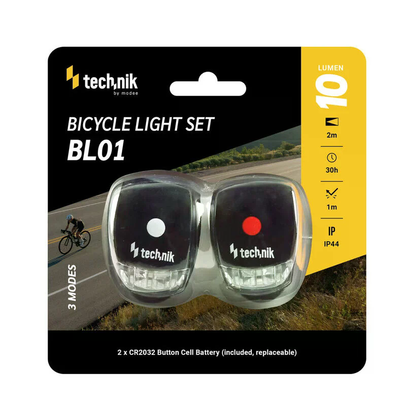 Technik BL01 svetlo na bicykel (predné a zadné) 1 Technik BL01 svetlo na bicykel (predné a zadné)