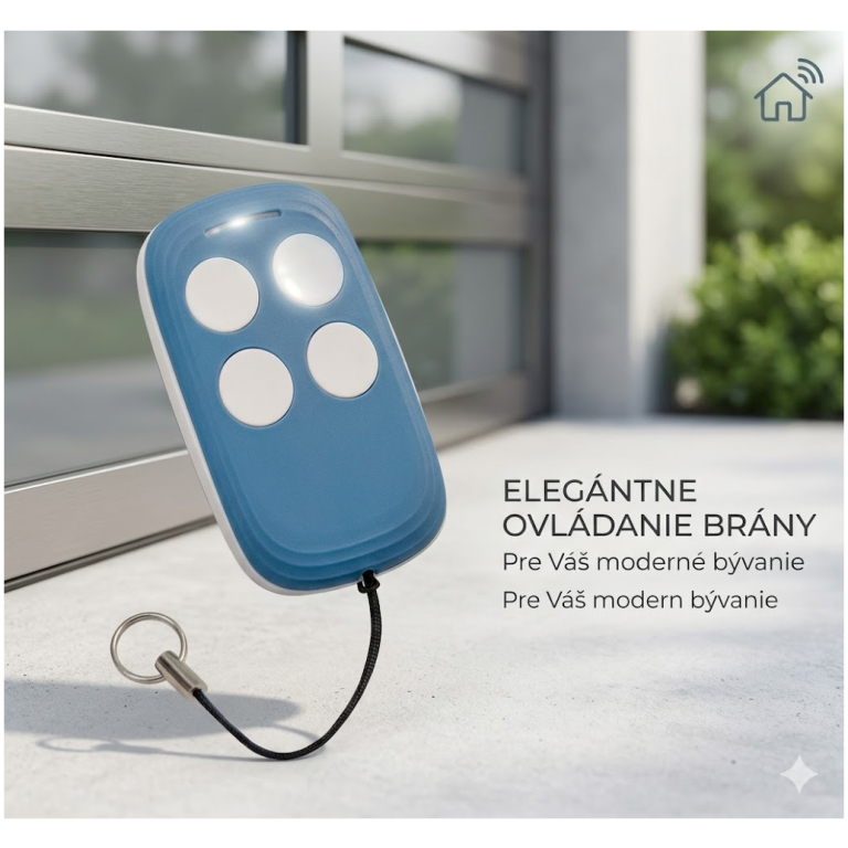 Superior diaľkové ovládanie na brány QUICK 4v1 2 Superior diaľkové ovládanie na brány QUICK 4v1