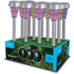 Modee solárne svietidlo GS030 zapichovacie 38cm 1ks modrá