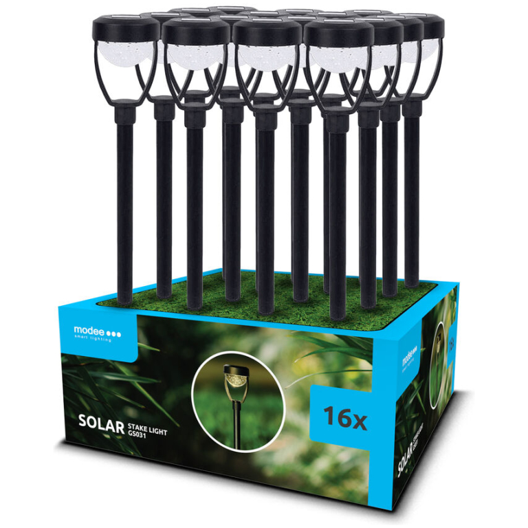 Modee solárne svietidlo GS031 zapichovacie 40cm 1ks