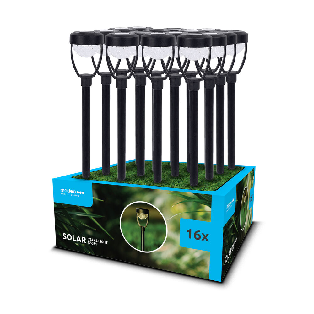 Modee solárne svietidlo GS031 zapichovacie 40cm 1ks 1 Modee solárne svietidlo GS031 zapichovacie 40cm 1ks