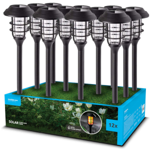 Modee solárne svietidlo GS036 zapichovacie 30cm 1ks RGB