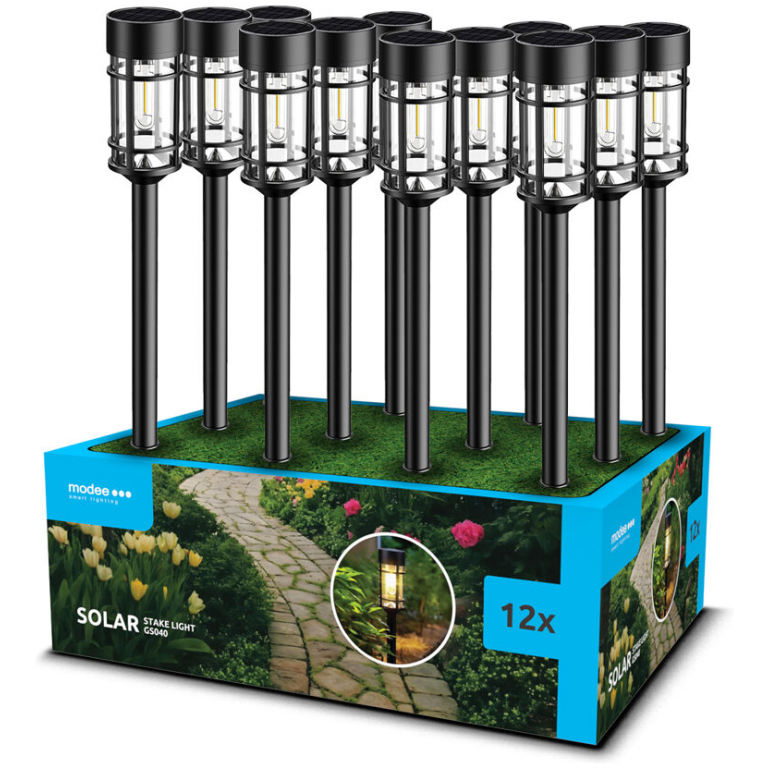 Modee solárne svietidlo GS039 zapichovacie 40cm 1ks