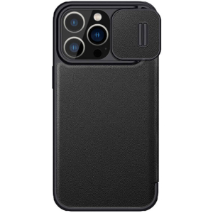 Ochranný kryt Nillkin Qin PRO Leather pre iPhone 13 PRO Max čierny