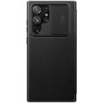 Ochranný kryt Nillkin Qin Leather Pro pre Samsung S22 Ultra čierny 8 Ochranný kryt Nillkin Qin Leather Pro pre Samsung S22 Ultra čierny