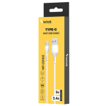 Technik CD104 USB-A/C 1m biela