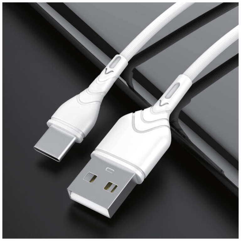Technik CD104 USB-A/C 1m biela