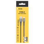 Technik CD104 USB-A/C 1m čierna
