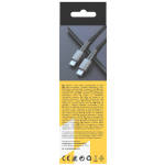 Technik CD105 USB-C/C kábel 60W 1m čierny