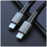 Technik CD105 USB-C/C kábel 60W 1m čierny