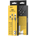Technik CD106 3v1 USB-C, Lightning, micro USB 2 Technik CD106 3v1 USB-C, Lightning, micro USB