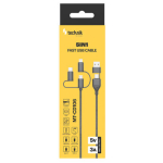 Technik CD106 3v1 USB-C, Lightning, micro USB