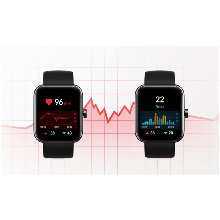 Smart hodinky 70mai Maimo čierno oranžové