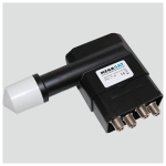 Megasat Multifeed LNB Quattro 0,1 dB 23mm 4 Megasat Multifeed LNB Quattro 0,1 dB 23mm
