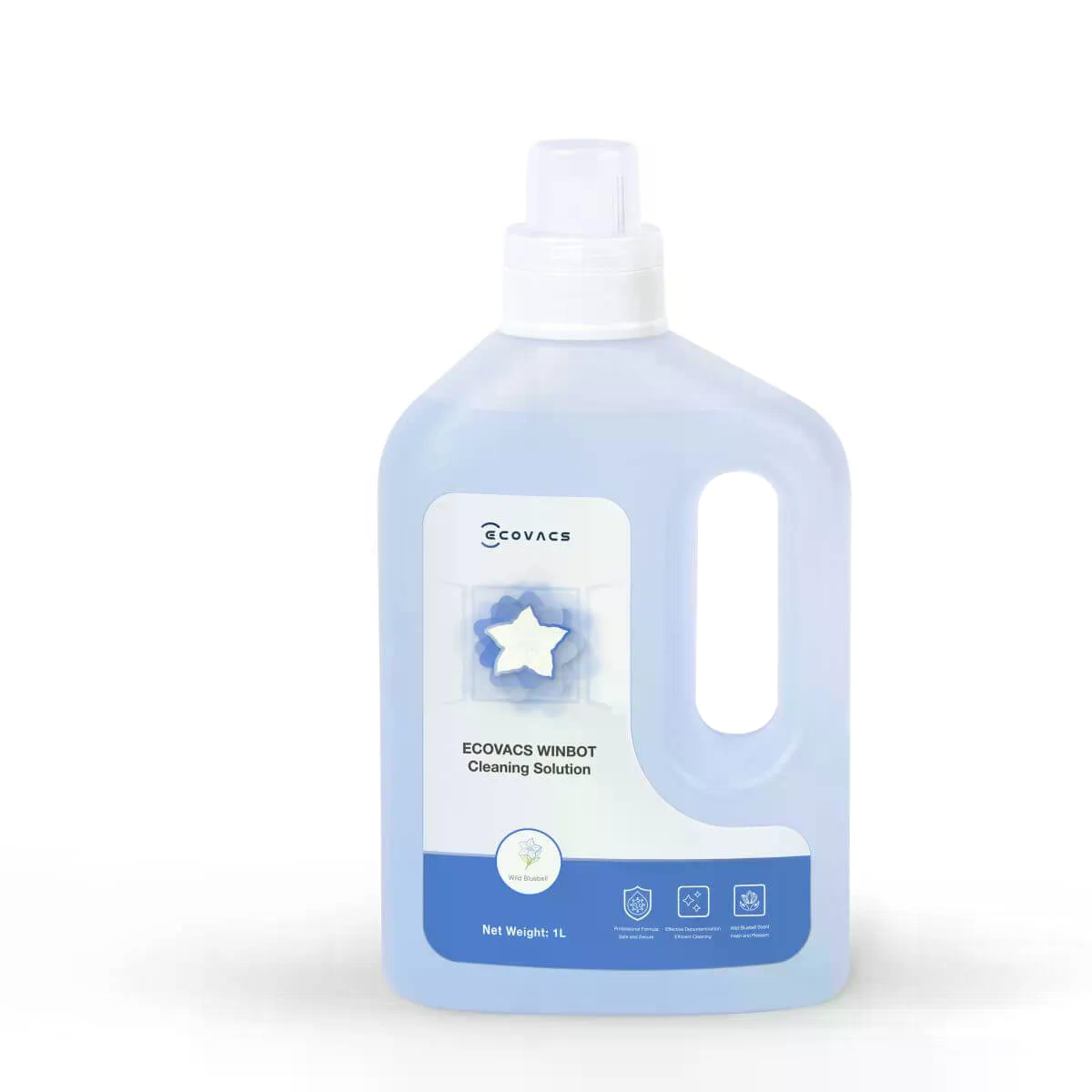 ECOVACS WINBOT univerzálny čistiaci roztok pre robotické čističe okien, fľaša 1 l 1 ECOVACS WINBOT univerzálny čistiaci roztok pre robotické čističe okien, fľaša 1 l