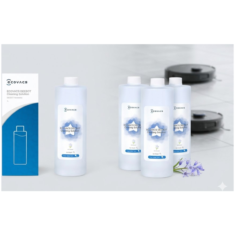 ECOVACS DEEBOT univerzálny čistiaci prostriedok pre 2v1 robotické vysávače, fľaša 1 l 3 ECOVACS DEEBOT univerzálny čistiaci prostriedok pre 2v1 robotické vysávače, fľaša 1 l
