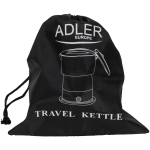 Adler AD1377 skladateľná rýchlovarná kanvica šedá