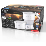 Adler AD1377 skladateľná rýchlovarná kanvica biela