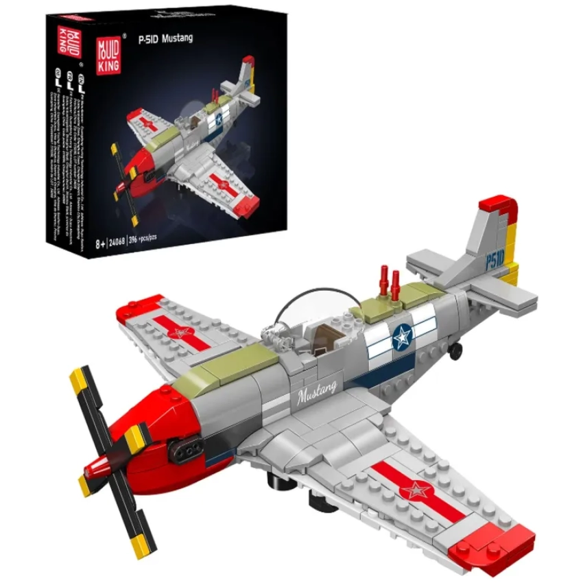 Mould King stabebnica lietadlo P-51D Mustang
