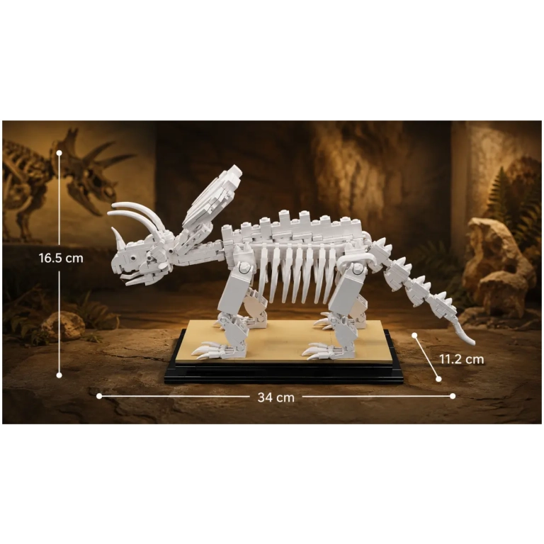 Mould King stabebnica dinosaura Triceratops 8 Mould King stabebnica dinosaura Triceratops