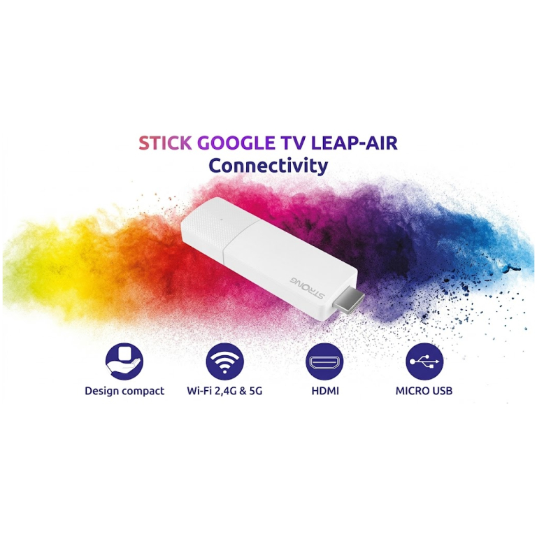Strong LEAP-AIR 4K Google TV stick 1 Strong LEAP-AIR 4K Google TV stick