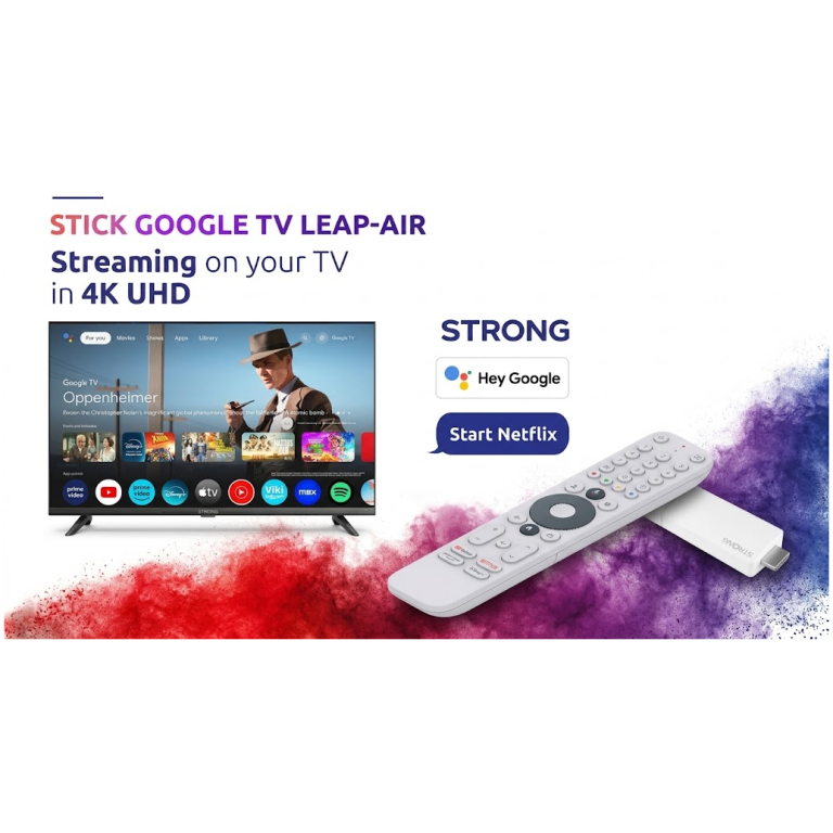 Strong LEAP-AIR 4K Google TV stick 2 Strong LEAP-AIR 4K Google TV stick