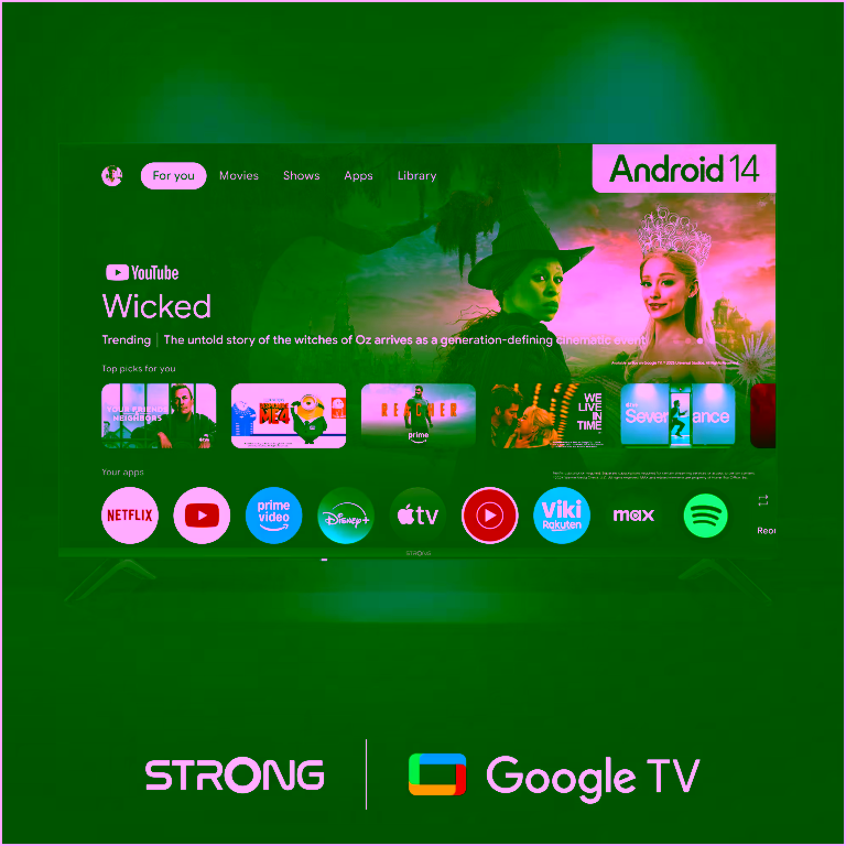 Strong LEAP-UNA+ 2K Android TV box