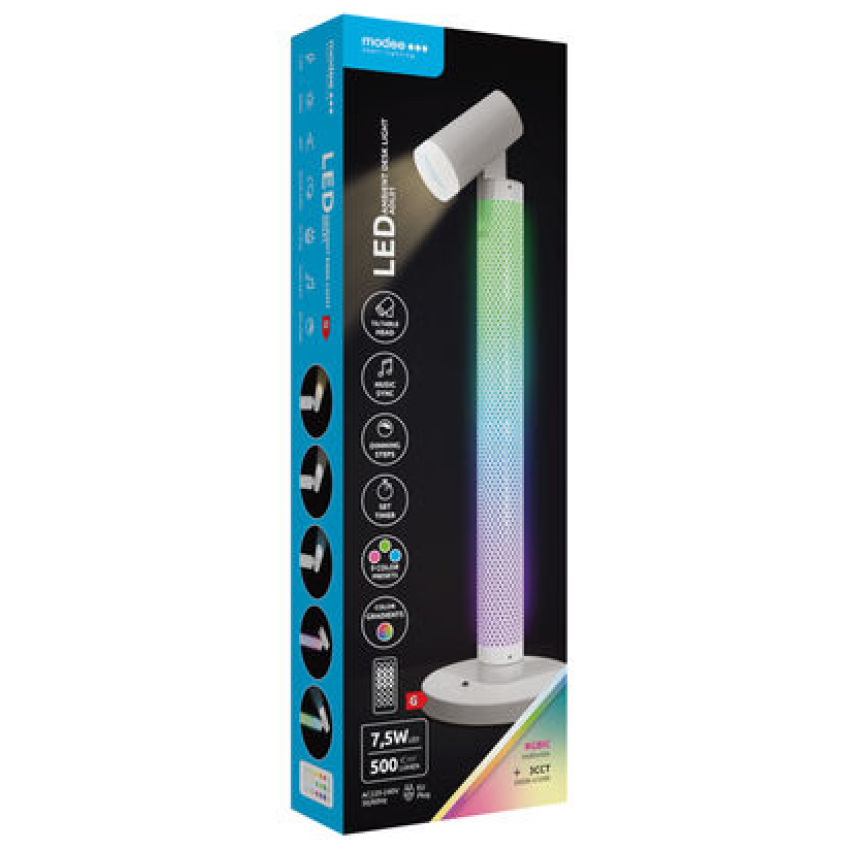 Modee ADL01 stolná lampa ambient 7,5W + diaľkové ovládanie
