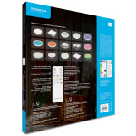 Modee LED stropné svietidlo CLB3BK 40+10W 3CCT+RGB 3000lumen čierny lem