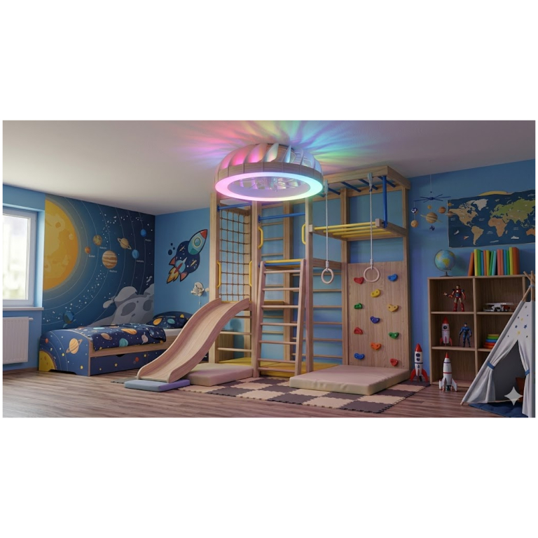 Modee LED stropné svietidlo s ventilátorom CLRGB F2W 30W 4200lumenov D540mm 19 Modee LED stropné svietidlo s ventilátorom CLRGB F2W 30W 4200lumenov D540mm