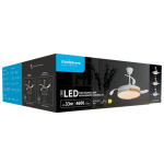 Modee LED stropné svietidlo s ventilátorom CL3CCT F3W 33W 4600lumenov D500mm