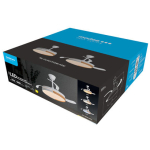 Modee LED stropné svietidlo s ventilátorom CL3CCT F3W 33W 4600lumenov D500mm