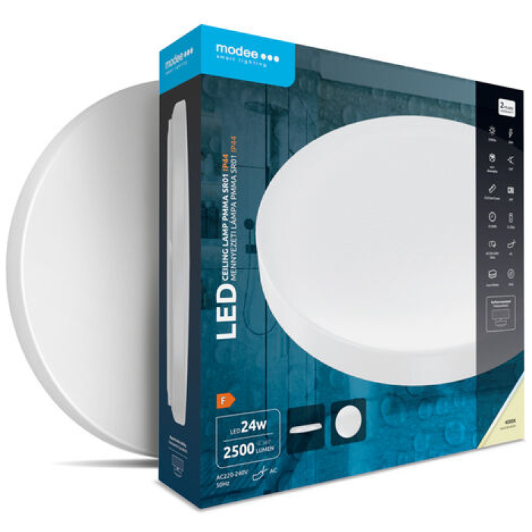 Modee LED stropné svietidlo 24W 400K 2500 lumenov