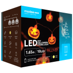 Modee Lighting LED dekorácia H001 10 LED 165cm tekvice 2xAA batérie