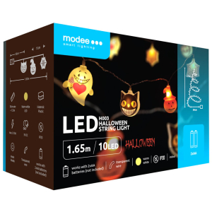 Modee Lighting LED dekorácia H003 10 LED 165cm mix 2xAA batérie