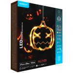 Modee Lighting LED dekorácia do okna H102 tekvice, 12ks, 2xAAA batérie