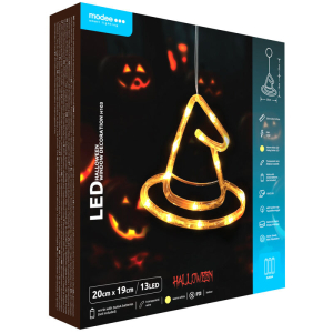 Modee Lighting LED dekorácia do okna H103 klobúky, 13ks, 2xAAA batérie