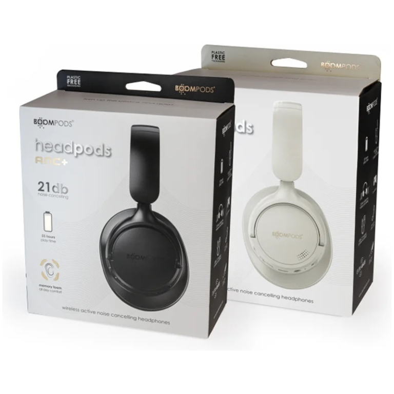 BOOMPODS ANC+ bezdrôtové slúchadlá sand