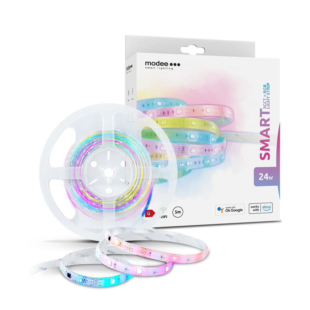 Modee LED Smart pás 3,4W/m, 5m, RGB 1 Modee LED Smart pás 3,4W/m, 5m, RGB