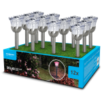 Modee solárne svietidlo GS015 zapichovacie 37cm 1ks RGB