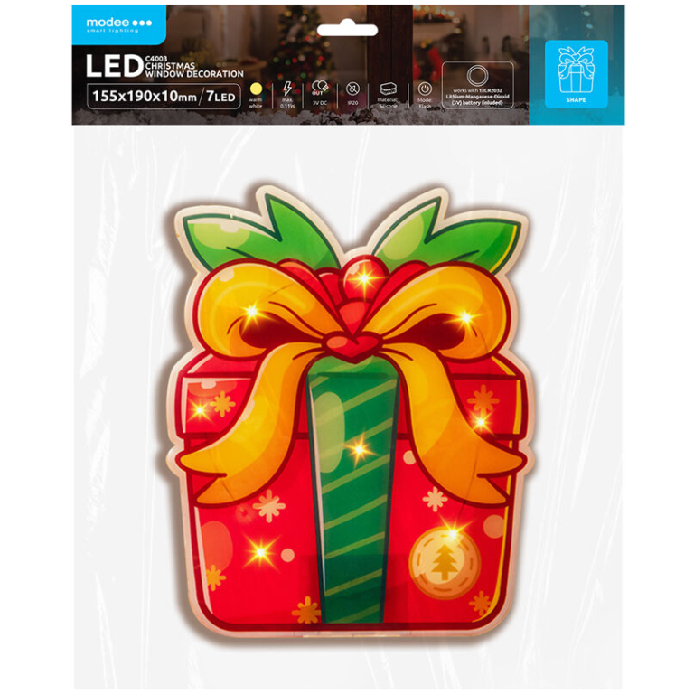 Modee Lighting LED dekorácia do okna C4003 darček