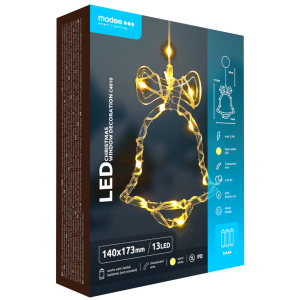 Modee Lighting LED dekorácia do okna C4010 zvonček