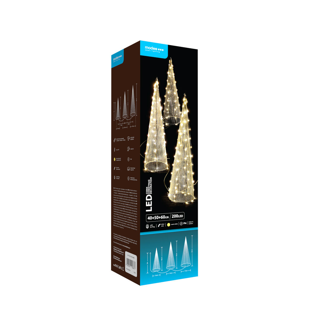 Modee Lighting LED dekorácia C5004 kužele 1 Modee Lighting LED dekorácia C5004 kužele