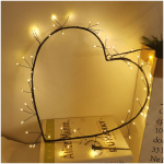 Modee Lighting LED dekorácia C4031 srdiečko 3xAA batérie